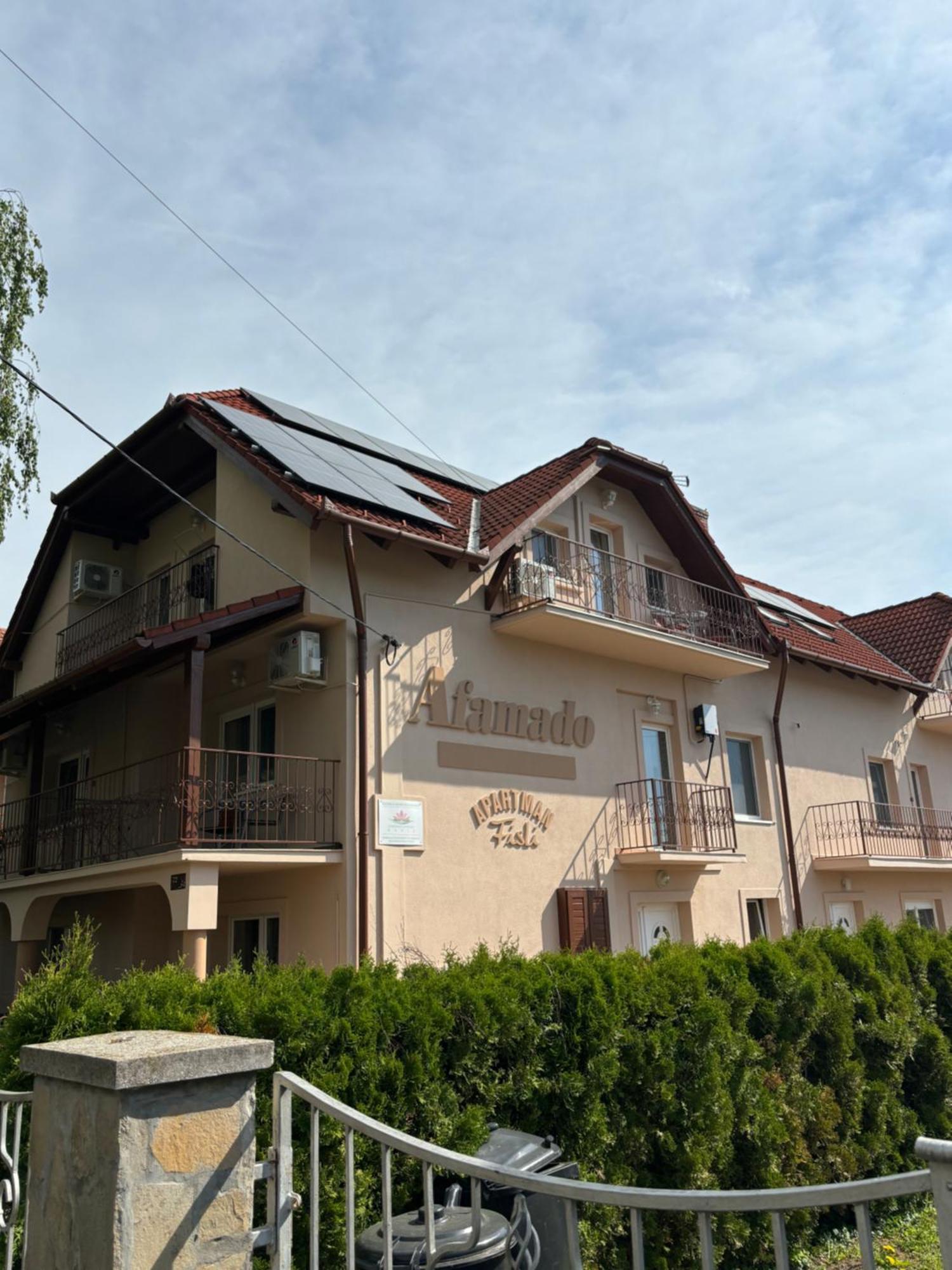Afamado Apartman Fisli Heviz Luaran gambar